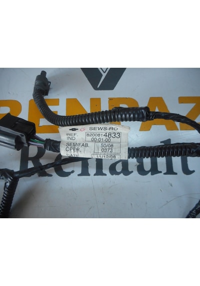 Renault Kango 3 Arka Tampon Park Sensörü Tesisatı 8200814833-