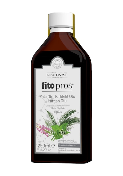 İmmunat Fito Pros Yakı Otu Kırkkilit Otu Isırgan Otu Sıvı Ekstraktı 250 ML