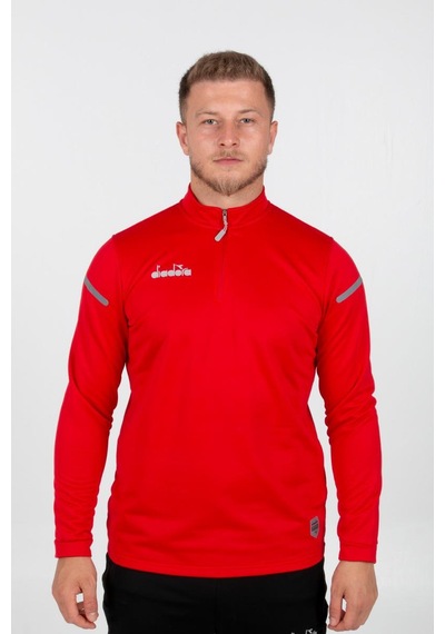 Diadora Alto 25 Antrenman Eşofmanı Tek Üst Kırmızı