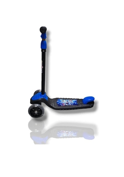 Swing Scooter Işıklı Kutulu Mavi