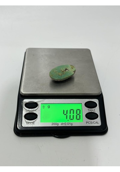 Doğal İran Nişabur Firuze Turkuaz Taşı 20 Karat - 4 Gram T193