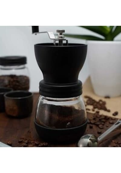 EPİNOX KALİTELİ CAM KAHVE DEĞİRMENİ (KD-01)