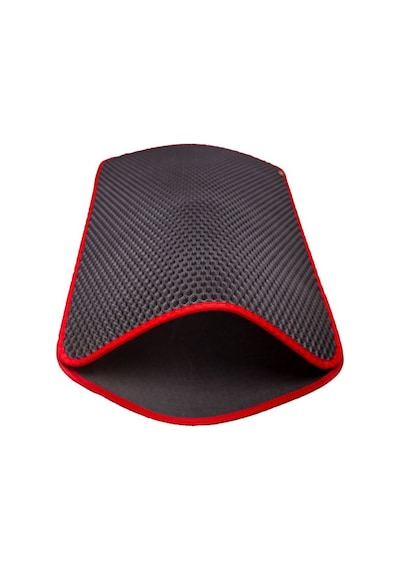 Cattie Altıgen Model Kum Toplayıcı Fonksiyonel Kedi Paspası Large Kırmızı 50x75 Cm