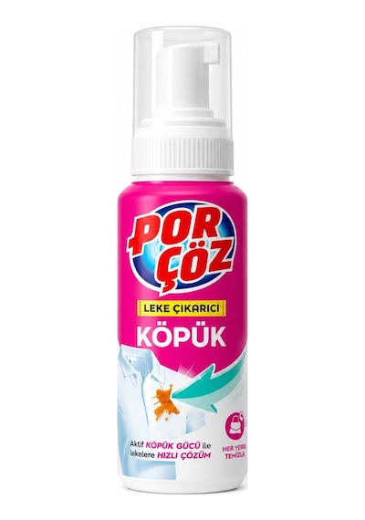 Porçöz Köpük Leke Çıkarıcı Sprey 90 Ml