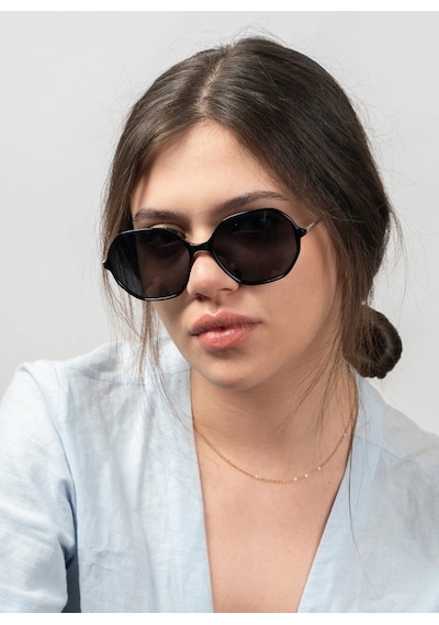 Daniel Klein Dk5142-1 Siyah Polarize Camlı Kadın Güneş Gözlüğü