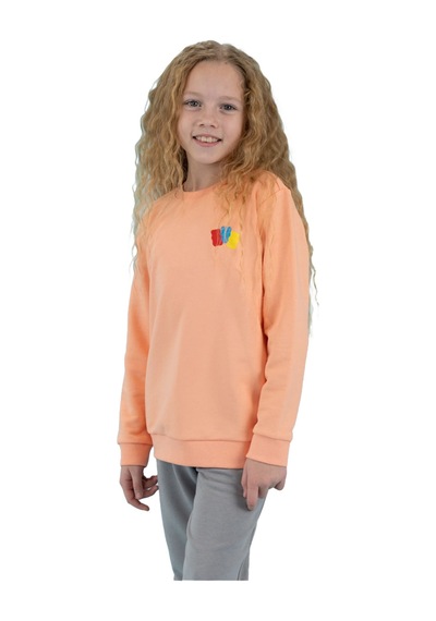 Haribo Çocuk Sweatshirt Pudra Pudra