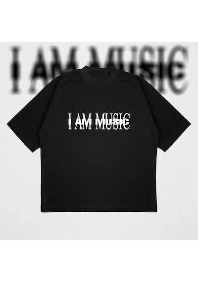 Startmore Suicideboys I Am Musician Boxy Fit Oversize Unisex Tshirt Baskılı Tişört Siyah
