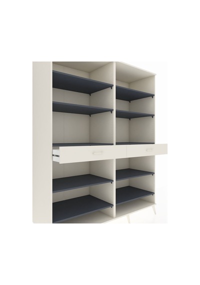 Kronos Gardrop 10 Raflı 2 Çekmeceli 176x59x221 Aytaşı-antrasit/aytaşı Antrasit/aytaşı Kronos Gardrop 10 Raflı 2 Çekmeceli 176x59x221 Aytaşı-antrasit/aytaşı Antrasit/aytaşı