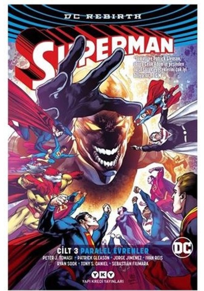 DC Rebirth Superman Cilt 3 - Paralel Evrenler - Patrick Gleason - Yapı Kredi Yayınları