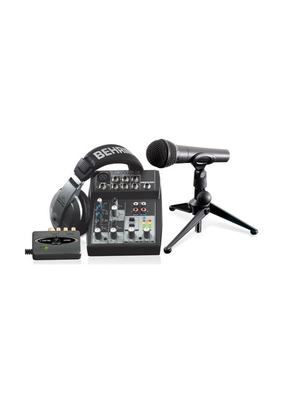 Behringer Usb / Ses Arabirimli Komple Podcastudıo Paketi