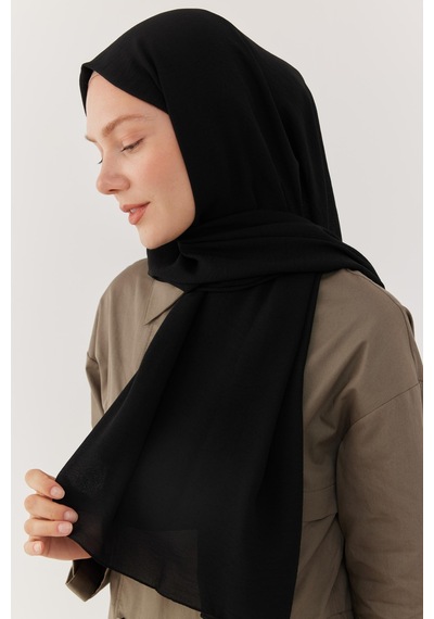 Mirsoy Scarf Jazz Şal - Siyah Siyah