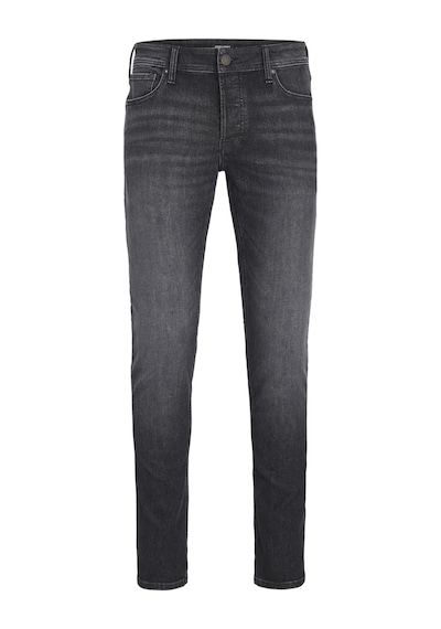 Jack & Jones Erkek Tim 270 Slim Fit Jean 12270566 Black Denim Siyah
