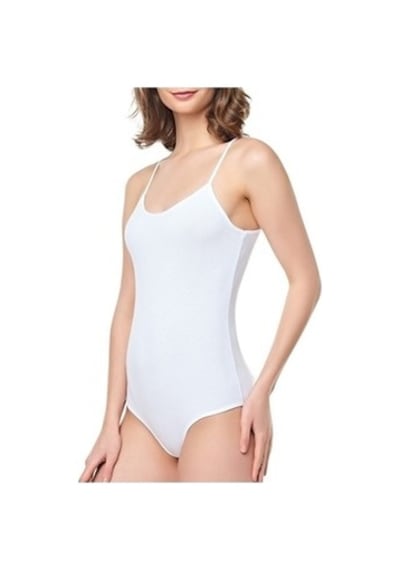 Seher Kadın Siyah Ip Askılı Çıtçıtlı Body 6Lı