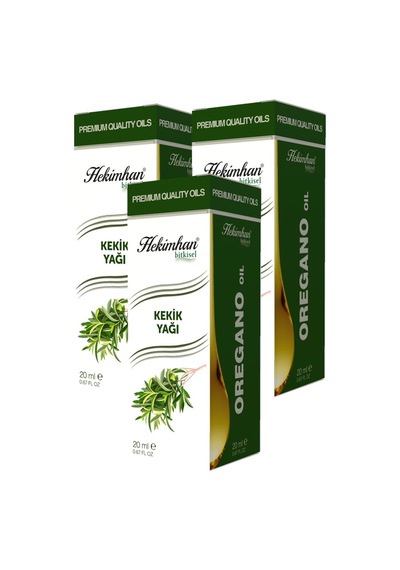 Hekimhan Bitkisel Kekik Yağı 3 x 20 ML
