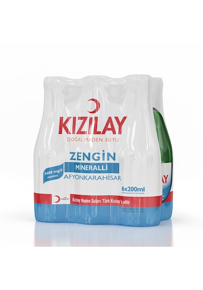 Kızılay Maden Suyu Afyon 6 X 200 Ml