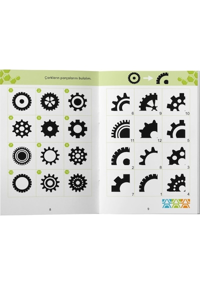 Bee Smart Görsel ve İşitsel Dikkat Seti 5-6 Yaş