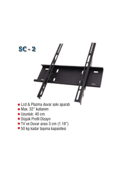 Tv Askı Aparatı - 32" - Sabit