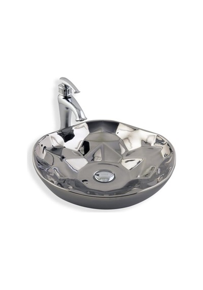 Eva Banyo Lena E-5006G Tezgah Üstü Porselen Lavabo