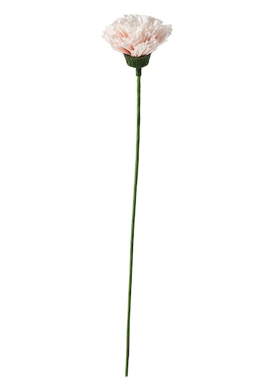 Yapay Çiçek, Beyaz, 40 Cm, Karanfil