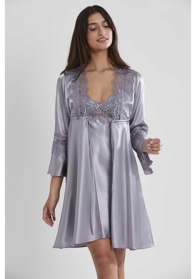 Pierre Cardin 6'lı Royal Kaplı Gecelik Sabahlık Set 6325 001