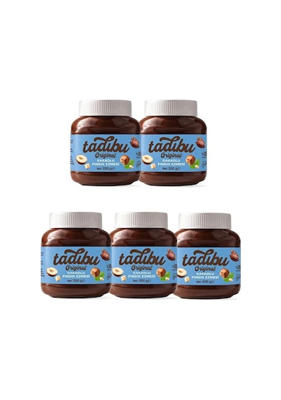 Abdurrahman Tatlıcı Tadıbu Kakaolu Fındık Ezmesi 5 x 330 G