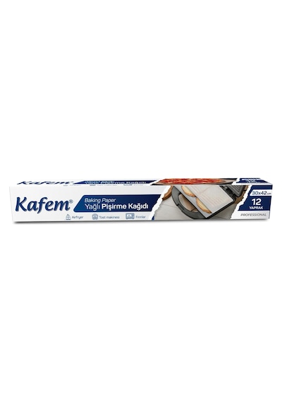 Kafem Yağlı Pişirme Kağıdı 6 x 12'li 30 x 42 CM