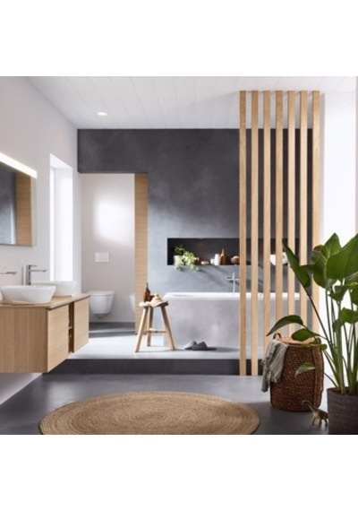 Duravit D-neo Rimless Asma Klozet + Duravit Yavaş Kapak Açık Bej