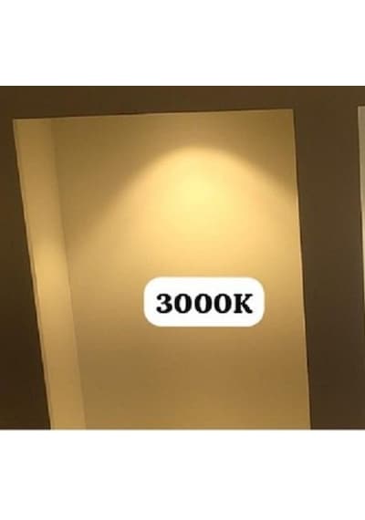 Dekoratif Led Aplik Krom Kaplama Renkli 75 Cm Aplik Gün Işığı