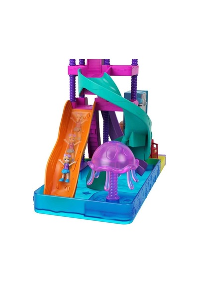 Polly Pocket Pollyville Kaydıraklı Su Parkı Gng65