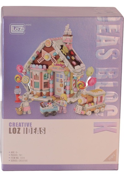 Lz-1224 Loz Şeker Evi 781 Parça Block Oyuncak