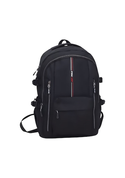 Unisex Çok Bölmeli Okul Sırt Çantası Ortaokul, Lise, Seyahat Ve Outdoor Siyah