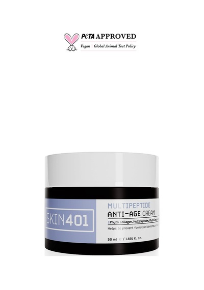 Skin401 Multipeptit Bakuchiol Vegan Retinol Yaşlanma Ve Kırışıklık Karşıtı Krem 50ml