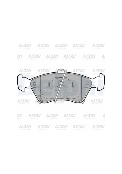 Delphı Fren Balata Avensis 98-00 Ön 04465-05020