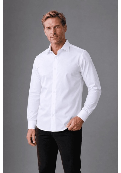 Bisse Mavi Regular Fit Polyester Klasik Gömlek Gm23k232068 D35