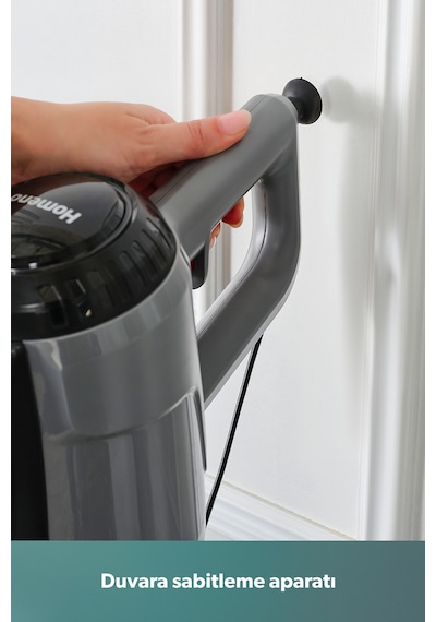 Homend Dustroyer 1272H 2 in 1 Metal Borulu Kablolu Dikey Süpürge