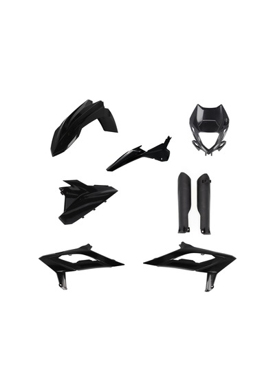 Acerbis Beta Rr 23 Full Grenaj Set Siyah Siyah