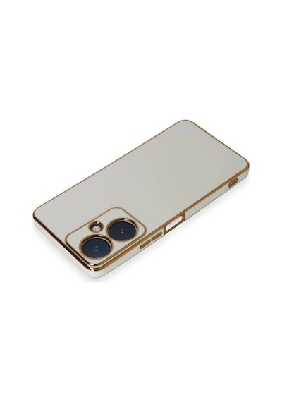 Vivo Y27 Kılıf Volet Silikon - Beyaz İtdark37494