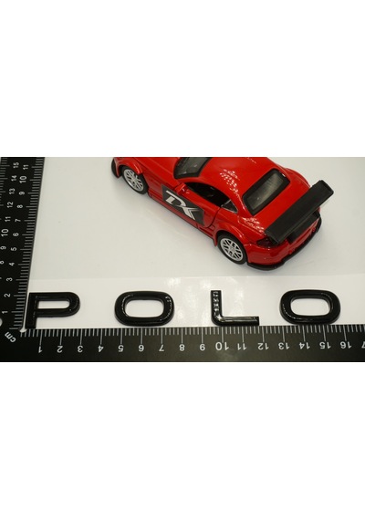 Volkswagen Polo 2021+ Bagaj 3M 3D Yeni Nesil Parlak Siyah ABS Yaz