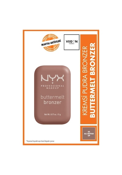 Nyx Professional Makeup Buttermelt Bronzer 02 All Buttad Up