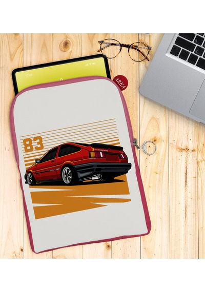 Bk Gift Dirift Car Tasarımlı Taşınabilir Koruyucu Tablet Kılıfı &