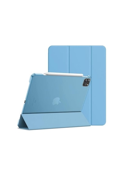Apple iPad Uyumlu Air 13inç M4/m3/m2 İle Uyumlu Kılıf Pu Deri Standlı Case 2026-2024 Sku: Zeusb0dxvgmy9w Arka Kapak