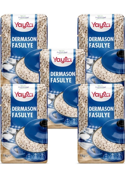 Yayla Dermason Fasulye 1 Kg X5