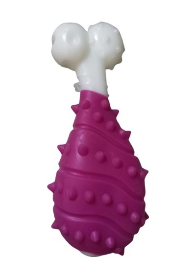 Dental Tavuk Budu Küçük Kemik 11 Cm Mor Mor