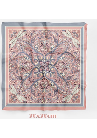 Serenıty Desen 70 70cm Bandana/fular Çok Renkli