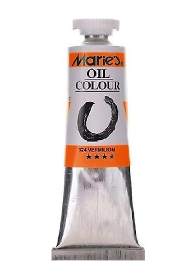Maries Vermilion 50 Ml E1384-6 Yağlı Boya 3'lü Paket Çok Renkli