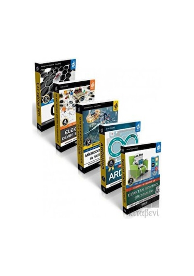 Arduino Eğitim Seti 3-5 Kitap Takım - Komisyon - Kodlab