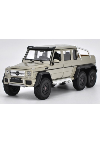 Welly Mercedes G63 Amg 6x6 1 24 Ölçek Model Araba Beyaz