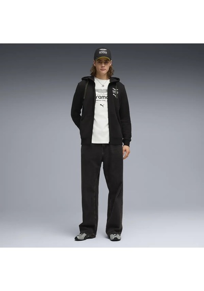 Puma Amf1 Essential Hooded Jacket Siyah Erkek Kapüşonlu Sweatshirt