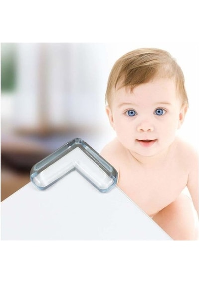 Agubugu Baby Şeffaf Kenar Koruyucu 2 Mt. + Köşe Koruyucu 4 Ad. Çok Renkli