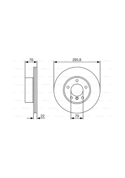 Bmw 5 E39 520d 2.0 2000-2004 Bosch Ön Disk 2 Adet